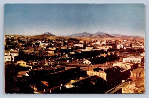J96/ Nogales Arizona Postcard Chrome Birdseye Homes Mountains  499