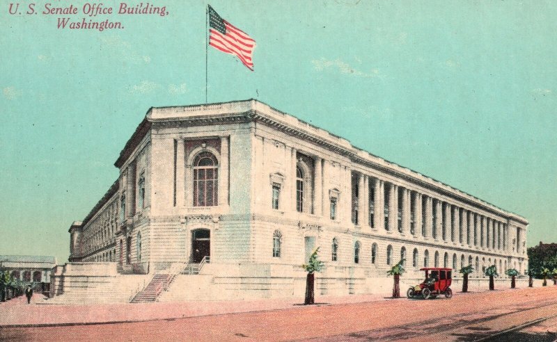 Vintage Postcard United States Senate Office Building Washington DC B. S. R.