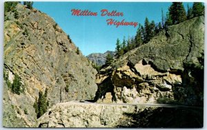 Postcard - Million Dollar Highway - Colorado