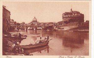 Italy Roma Rome Ponte e Castel San Angelo