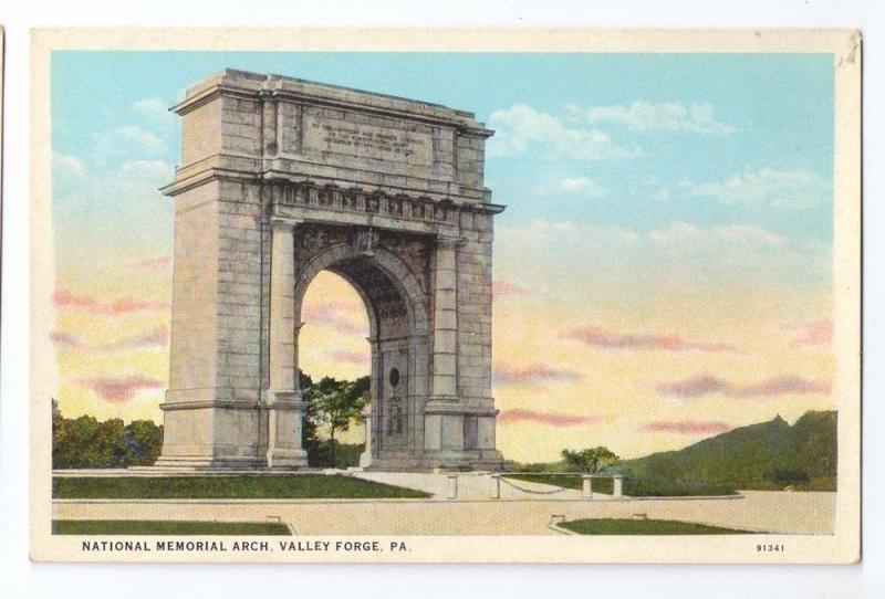 Valley Forge PA National Memorial Arch Curteich