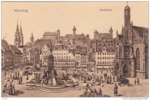 Marktplatz, Nurnberg (Bavaria), Germany, 1900-1910s