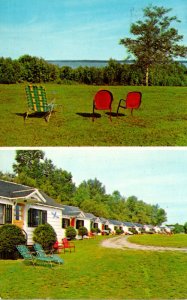 Maine North Lincolnville Anchor Motel 1971