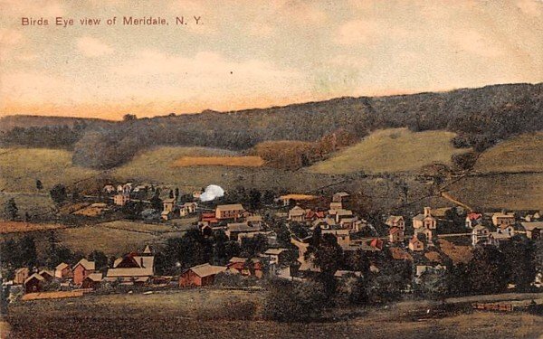 Bird's Eye View in Meridale, New York