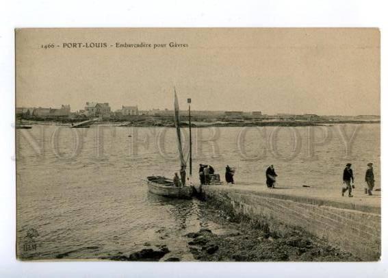 173611 FRANCE PORT-LOUIS Embarcadere pour Gavres Vintage