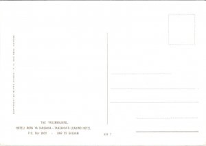 The Kilimanjaro Hotel Tanzania Postcard