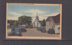 OSTERVILLE, MASSACHUSETTS, BAPTIST CHURCH, 1948 ppc., used.