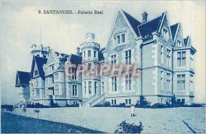 Old Postcard SANTANDER-Palacio Real