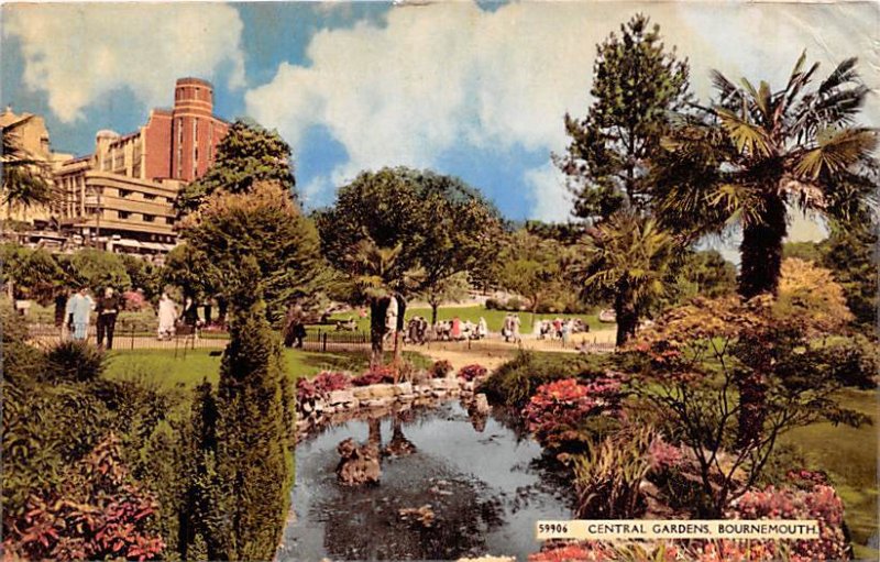 Central Gardens Bournemouth United Kingdom, Great Britain, England 1963 