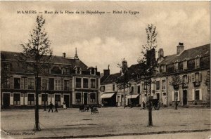 CPA MAMERS - Haut de la Place de la Republique - Hotel du Cygne (299320)