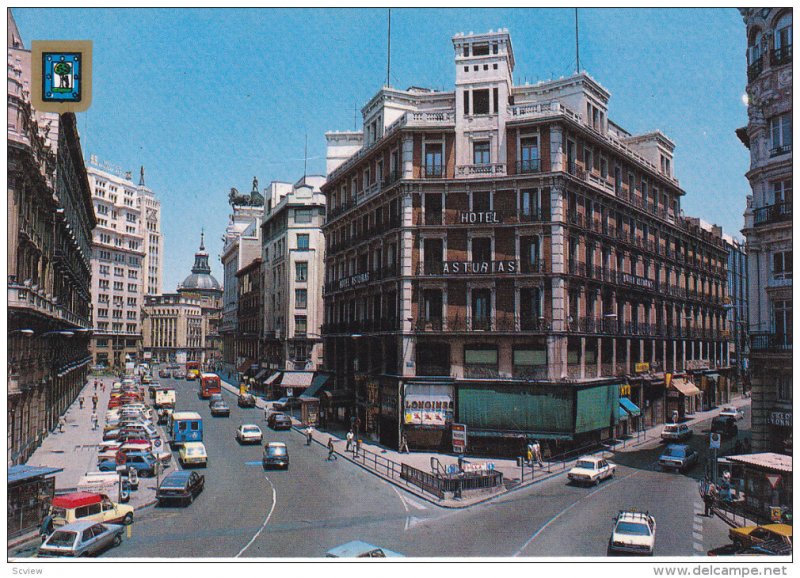 Hotel Asturias , MADRID , Spain , 50-70s
