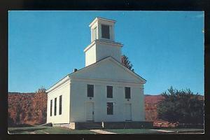 Plymouth, Vermont/VT Postcard, Union Christian Church, Calvin Coolidge Church
