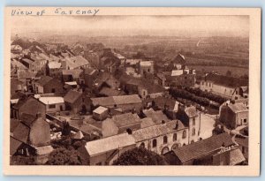 Savenay Loire-Atlantique France Postcard Panorama Of The City Vers c1920's