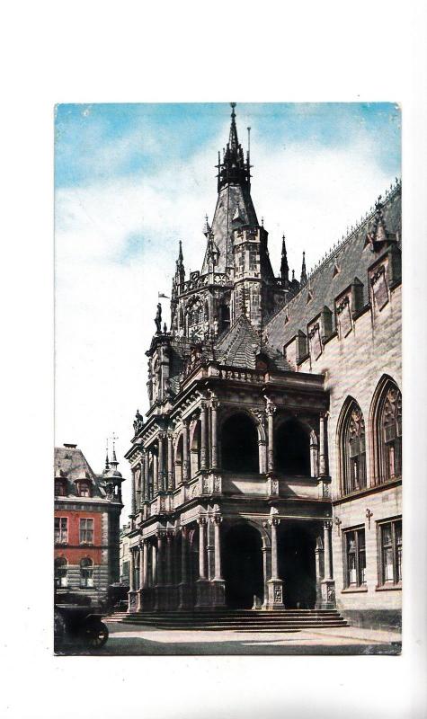 BF17278 koln am rhein rathaus germany front/back image