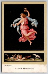 Raffaello Sanzio High Renaissance Artist Second Hour of the Night Postcard L37