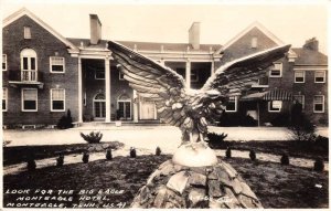 Monteagle Tennessee Monteagle Hotel Big Eagle Real Photo Postcard AA33097