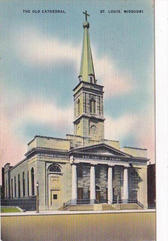 Missouri St Louis The Old Cathedral 1944