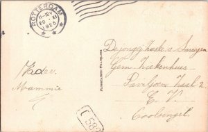 Antique TINTED RPPC SANTA CLAUS FATHER CHRISTMAS St. Nicolas KJ1