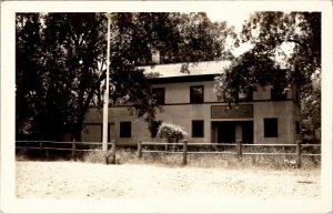 RPPC Danville California I.O.O.F Fraternal Hall Real Photo Postcard W5