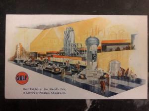 Mint USA PPC Postcard Gulf Exhibit At The World Fair Oil Industry