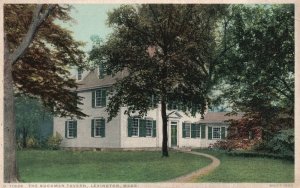 Vintage Postcard 1920's The Buckman Tavern Scenic View Lexington Massachusetts