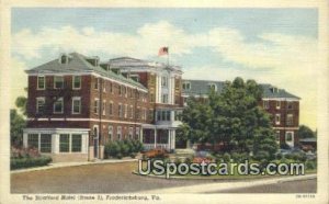 Stratford Hotel - Fredericksburg, Virginia VA  