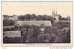 Vue Sur La Cathedrale, Luxembourg, 1900-1910s