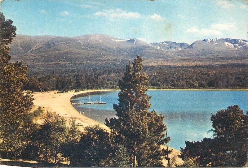 Postcard Uk Scotland Loch Morlich Cairngorms Inverness Shire