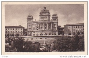 BERN, Switzerland; Parlaments Gebaude, 10-20s