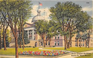 Santa Fe New Mexico 1948 Postcard State Capitol Building