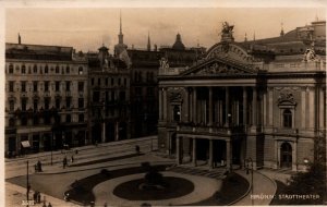 Czech Republic Brünn Stadttheater Brno RPPC 08.76