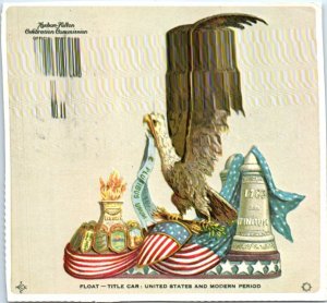 Postcard - Float -- Title Car : United States & Modern Period
