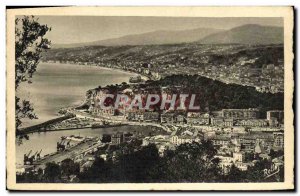 Old Postcard Nice view of & # 39ensemble decision Mont Boron