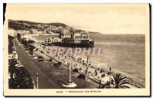 Postcard Old Nice Promenade des Anglais