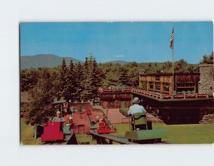 Postcard Mt. Cranmore Skimobile Base Station At North Conway, New Hampshire