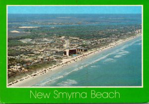 Florida New Smyrna Beach Aerial View