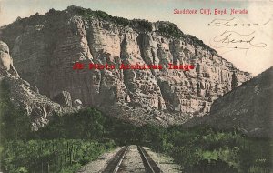 NV, Boyd, Nevada, Sandstone Cliff, M Rieder No 6886