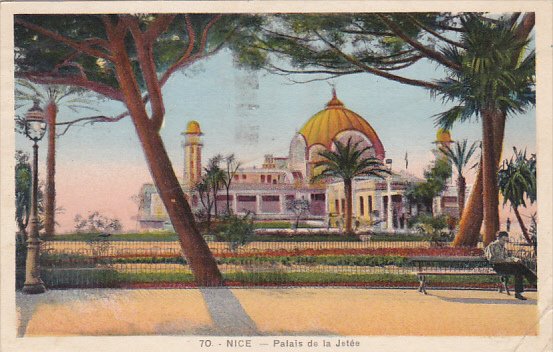 France Nice Palais de la Jetee 1938