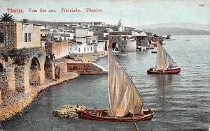 Vom See aus Tiberias Egypt, Egypte, Africa Unused 