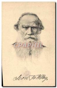 Old Postcard Graf Leo Tolstoi