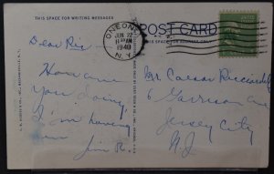 Oneonta, NY - Post Office - 1940