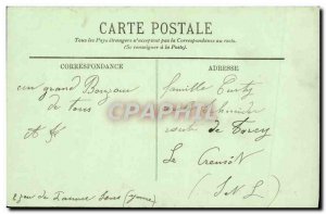 Old Postcard Sens Room Du Palais Synodal