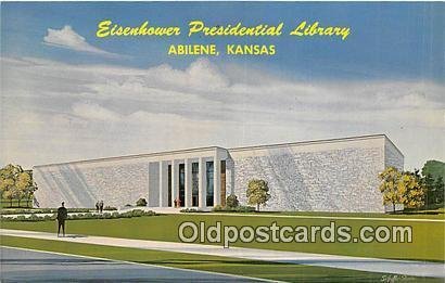 Eisenhower Presidential Library Abilene, KS, USA Unused 