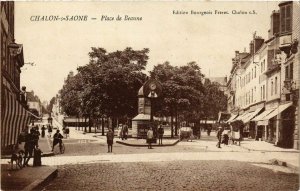 CPA Chalon sur Saone Place de Beaune FRANCE (952716)