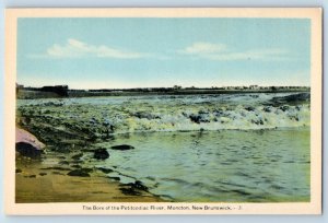 Moncton New Brunswick Canada Postcard The Bore Of The Petitcodiac River