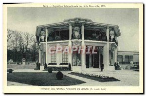 Old Postcard Paris Exposition Internationale des Arts Decoratifs Pavillon Des...