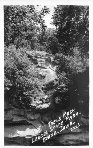 Postcard RPPC Iowa Boone Table Rock Ledges State Park #2223 23-7319