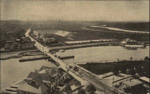 Cambridge Massachusetts MA Air View c1910 Vintage Postcard