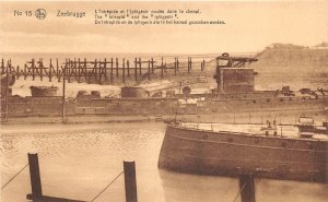 Lot341 the intrepld and the iphlgenir ship military zeebrugge belgium