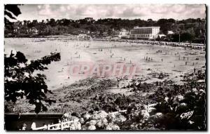 Old Postcard Perros Guirec Beach Trestraou